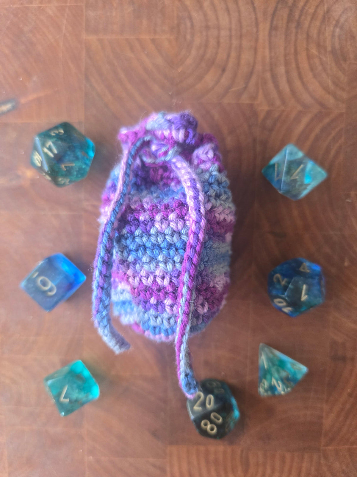 Dragon 7 die set Dice bag