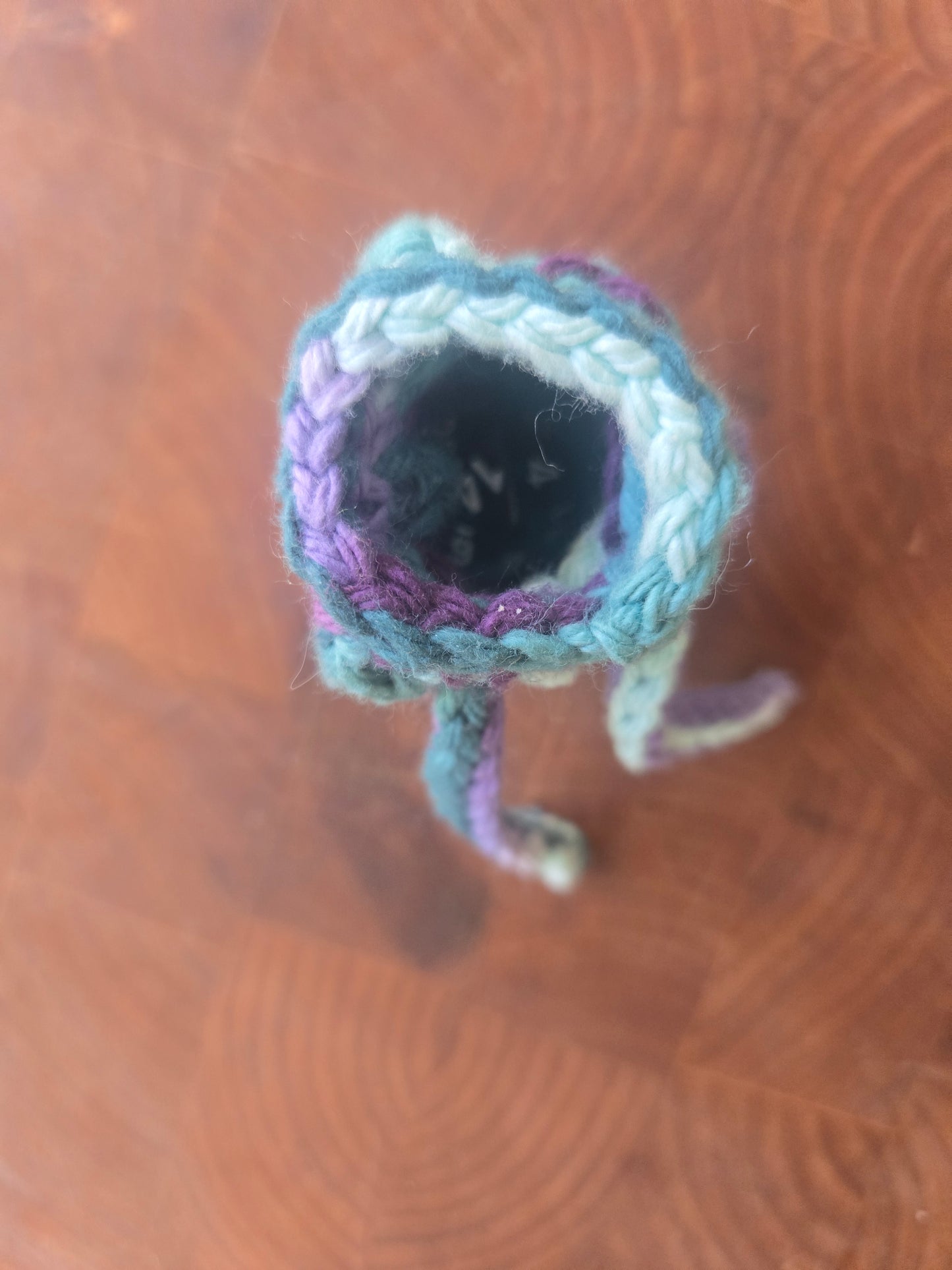 Purple and Teal D20 bag!